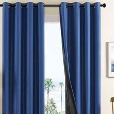 Curtains & Accessories Shein 2 Pcs 99.9% Blackout Curtains For Living Room