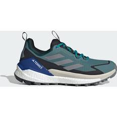 adidas Terrex Free Hiker 2.0 Low Gore-Tex Hiking Shoes - Preloved Teal/Grey Three/Core Black