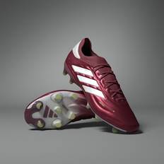 adidas Copa Pure+ Firm Ground Fotbollsskor - Shadow Red/Cloud White/Team Solar Yellow