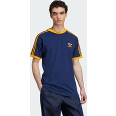 Orange T-shirts adidas Adicolor Classics 3-Stripes T-Shirt - Night Indigo/Crew Orange