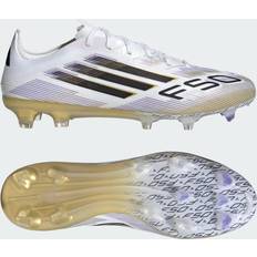 F50 +firm ground adidas F50 Pro Firm Ground Football Boots - Hvid/Sort/Guld