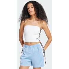 Tennis Toppe adidas Adicolor Tubetop Med 3-Stripes - White/Black