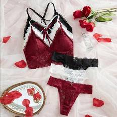 Lace Lingerie Sets Shein Sexy & Comfortable Lace Lingerie Set - 6pcs