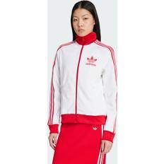 adidas Beckenbauer Träningsjacka - White/Better Scarlet