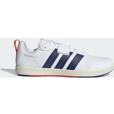 Blue Gym & Training Shoes adidas Total Weightlifting Shoes - Cloud White/Dark Blue/Royal Blue