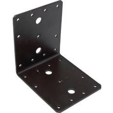 Brown Powder-coated Steel Angle Bracket 105mm 90mm 105mm