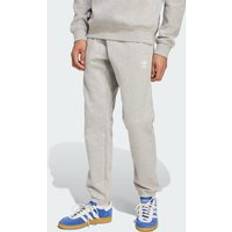 adidas Trefoil Essentials Joggers - Medium Grey Heather/White