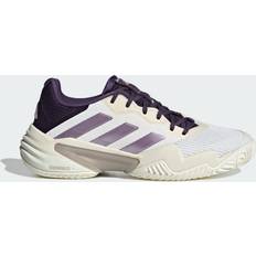 36 ⅓ - Lila Sportskor adidas Barricade 13 Tennisskor - Core White/Powder Plum/Aurora Plum
