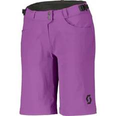 Scott Byxor & Shorts Scott Trail Flow with Pad Liquid - Purple