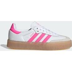adidas Sambae Trainers - Cloud White/Off White/Lucid Pink