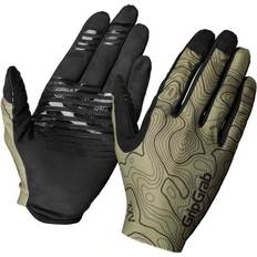Gröna Handskar GripGrab Rebel Långfingrade Sommarhandskar - Olive Green