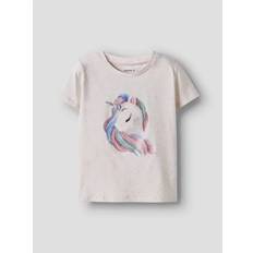 Børnetøj Name It Darlingas T-shirt - Peyote Melange