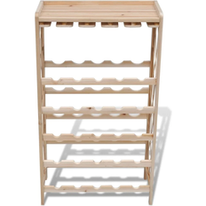 vidaXL 241068 Brown Wine Rack 50x87.5cm