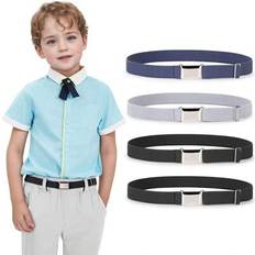 Belts on sale Shein Kids Toddler Belt Elastic Stretch Adjustable Belt - Silver