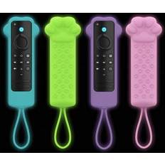 Display Remote Controls Shein Adorable Cat's Paw Silicone Remote Cover For Alexa Voice Remote 2nd-Gen L5B83H