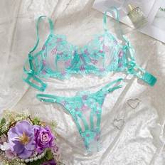S Lingerie Sets Shein Colorful Sexy Lingerie Set - Women's