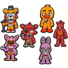 Shein Cute Cartoon Bear Shoes Charms 6pcs