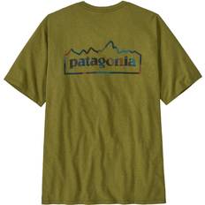 Patagonia Överdelar Patagonia Unity Fitz Responsibili T-Shirt - Graze Green