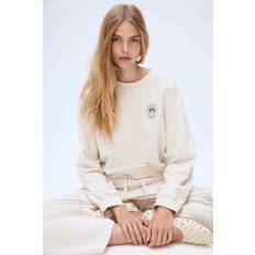 H&M Women Suits H&M Damen 2-teiliges Sweatshirt-Set - Hellbeige/Muschel