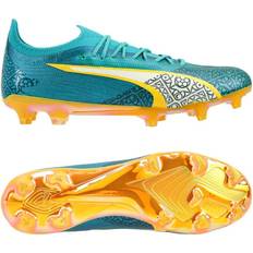 Turkosa Fotbollsskor Puma X Unisport Ultra Ultimate FG/AG Dream Factory - Deep Aqua/Alpin Snö/Tangerine