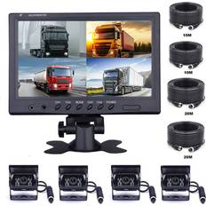 Temu Vehicle Backup Camera 9'' Split Monitor