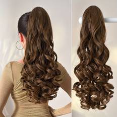 Hårprodukter Temu A Single Piece Large Claw Clip Is For Securing Hair - Brown