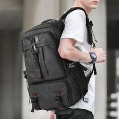 Temu Men's And Women's Fashion Casual Business Backpack - Multifunctional