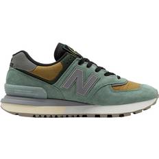 New Balance 574 Legacy - Light Green/Mustard Gold