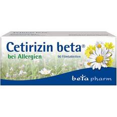Cetirizin Beta Filmtabletten bei Allergien 90pcs Tablet