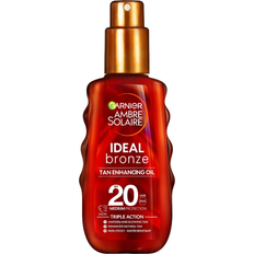 Leaping Bunny Sun Protection Garnier Ambre Solaire Ideal Bronze Protective Oil Spray SPF20 150ml