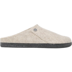 Birkenstock Beige Slippers Birkenstock Zermatt Shearling Wool Felt - Eggnog