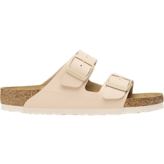 Beige - Men Sandals Birkenstock Arizona Birko-Flor - Beige/New Beige