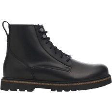 Birkenstock Dam Snörkängor Birkenstock Highwood Lace Mid Natural Leather - Black