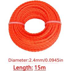 Temu Durable Orange Spiral Nylon Grass Trimmer