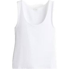 H&M Microfibre Vest Top - White