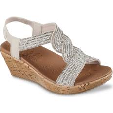 Skechers Slippers & Sandals Skechers Beverlee Wedge Sandal - Off White