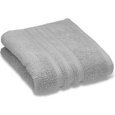 Solid Colours Bath Towels Catherine Lansfield Zero Twist Bath Towel Silver (120x70cm)