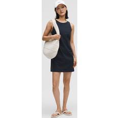 Lululemon Organic Cotton Cinched-Waist Dress - True Navy