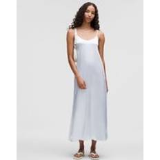Klänningar Lululemon Satin-Maxikleid für Frauen - Starch Blue