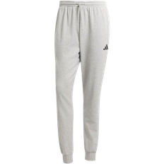 adidas Essentials Feel Cozy French Terry Joggers - Medium Grey Heather/Black