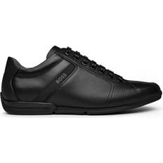 Viscose Shoes HUGO BOSS Saturn Lowp Lux4 A N M - Black
