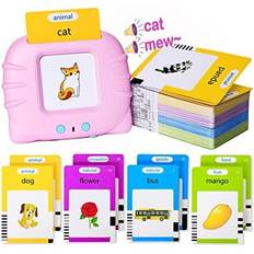 Activity Toys ZNZ Talking Flash Cards Preschool Learning Reading Machine with 224 Words