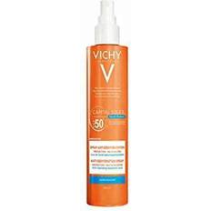 Pormaskar Solskydd Vichy Capital Soleil Beach Protect Anti-Dehydration Spray SPF50 200ml