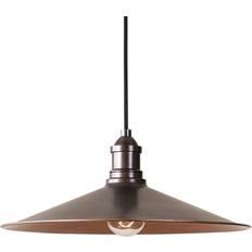 Ceiling Lamps Uttermost Barnstead Brown Pendant Lamp 14"