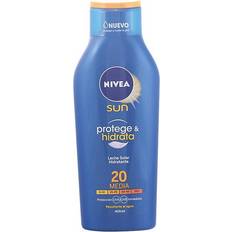 Solskyddsmedel Nivea Sun Protege & Hidrata Leche Solar SPF20 400ml