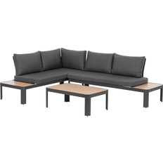Nature24 Narelle Lounge-Set, 1 Tisch einschl. 2 Sofas