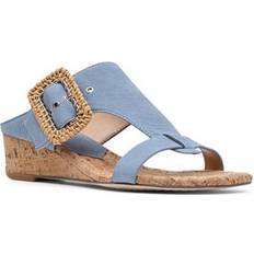 Nubuck Heeled Sandals Donald Pliner - Vine Leather