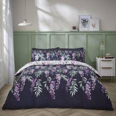 Catherine Lansfield Wisteria Duvet Cover Purple (200x135cm)
