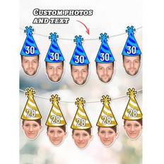 Shein Custom Head Birthday Banner 7pcs 14pcs 21pcs