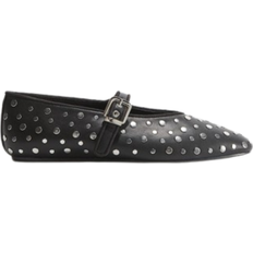 H&M Studs Mary Janes - Black